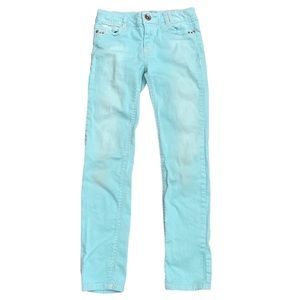 Jolt Mint Green Skinny Jeans